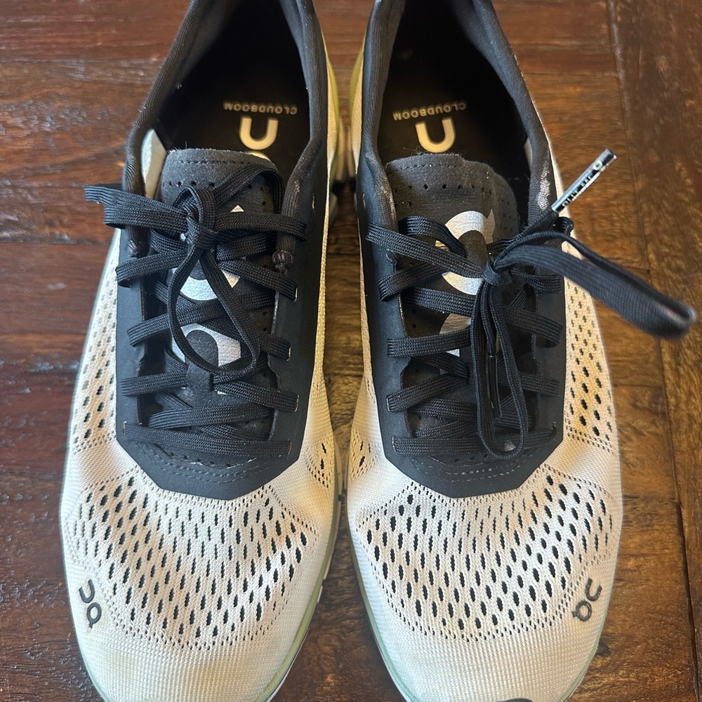ON Running Women’s Black, Cream, and Sage Shoes